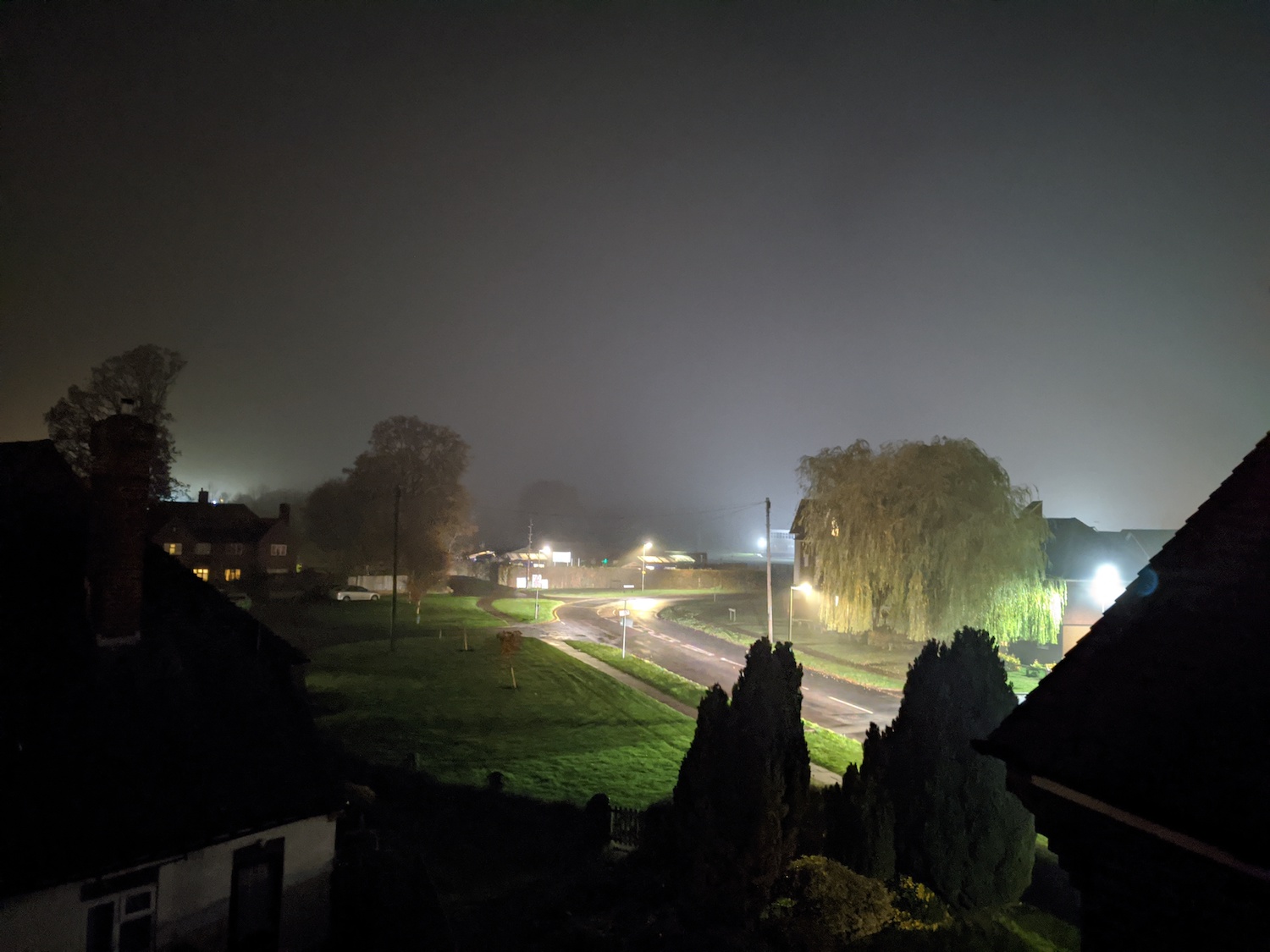 oneplus nord n10 5g versus pixel 4a nightscape fog