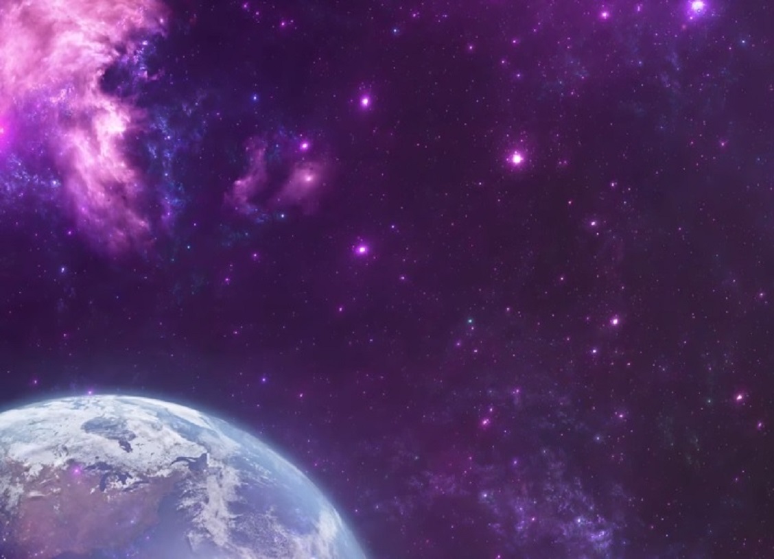 Nebula animated background