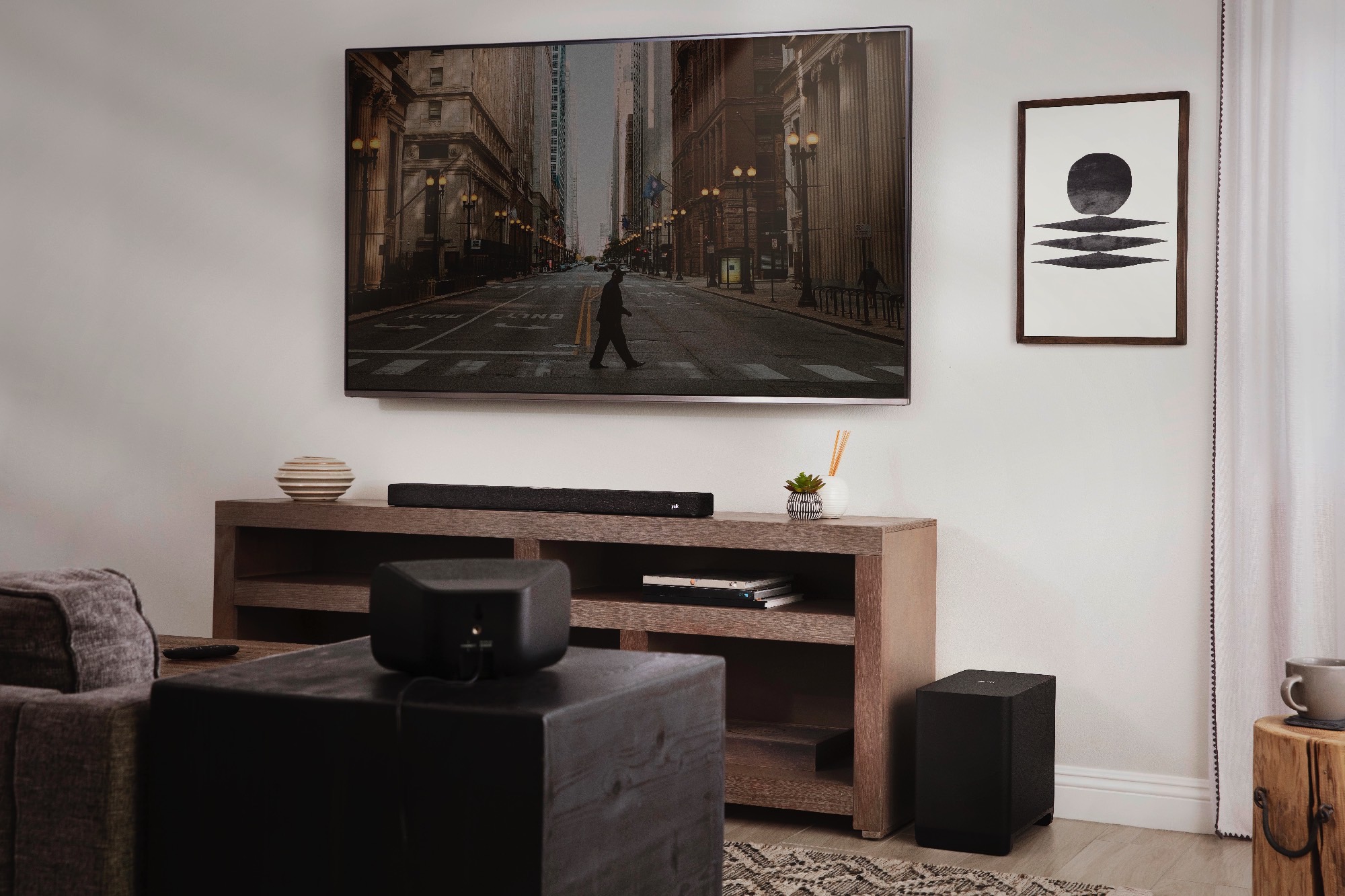 Polk React 5.1 Wireless Soundbar with Alexa