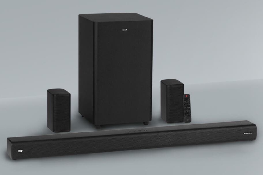 Monoprice SB-600 Dolby Atmos 5.1.2 soundbar