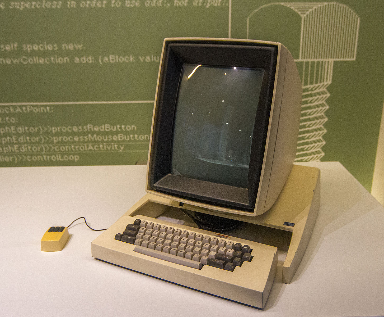 xerox Alto computer and mouse