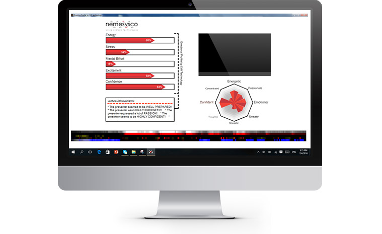 emotion sensing ai voice analysis nemesysco emotional profile 2