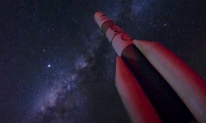 gorgeous timelapse shows starry night at rocket launch site esa sky