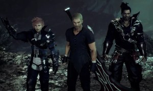 Jack Garland with the Warriors of Light in Final Fantasy Origin.