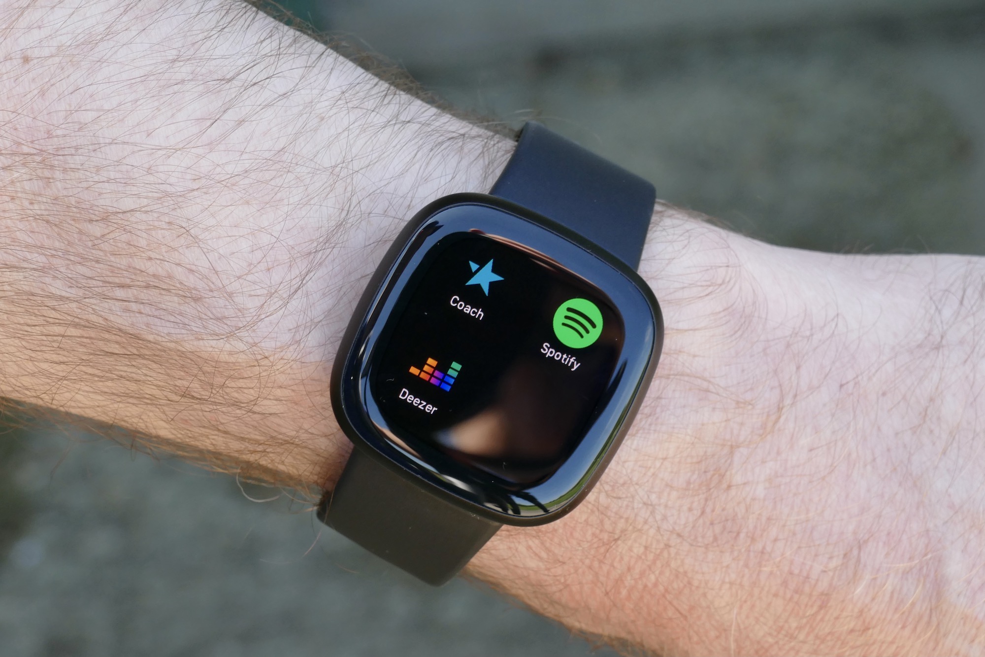 Fitbit Versa 3 music options