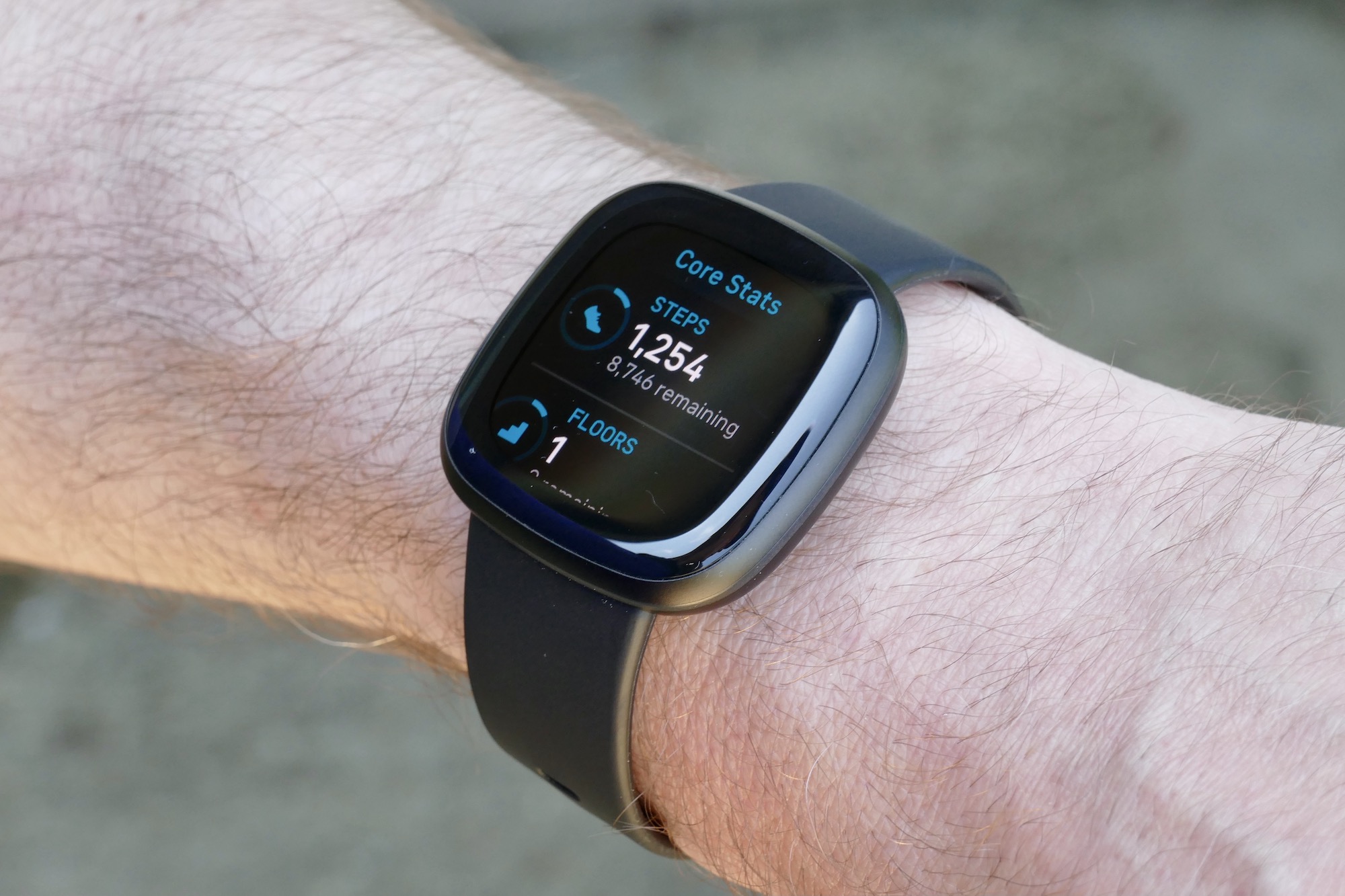 Fitbit Versa 3 core stats