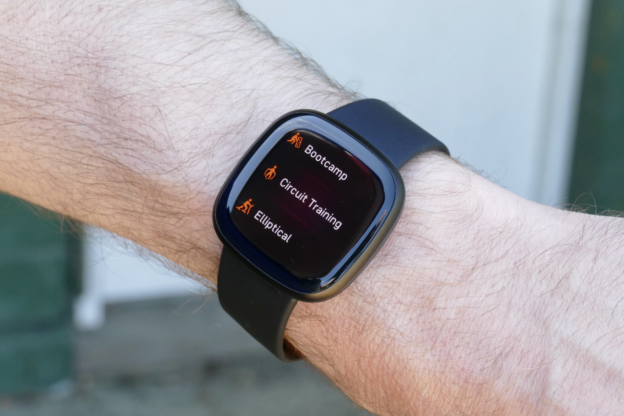 Fitbit Versa 3 workouts