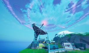 Fortnite season 7, week 2 satellite challenge.