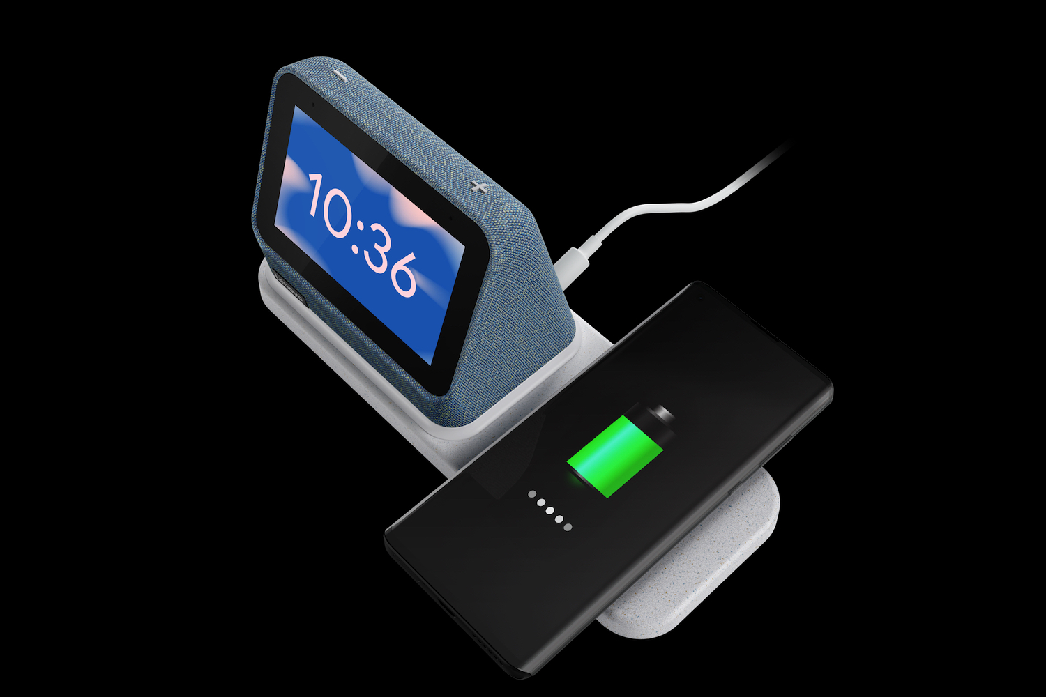 lenovo smart clock 2 news charging dock