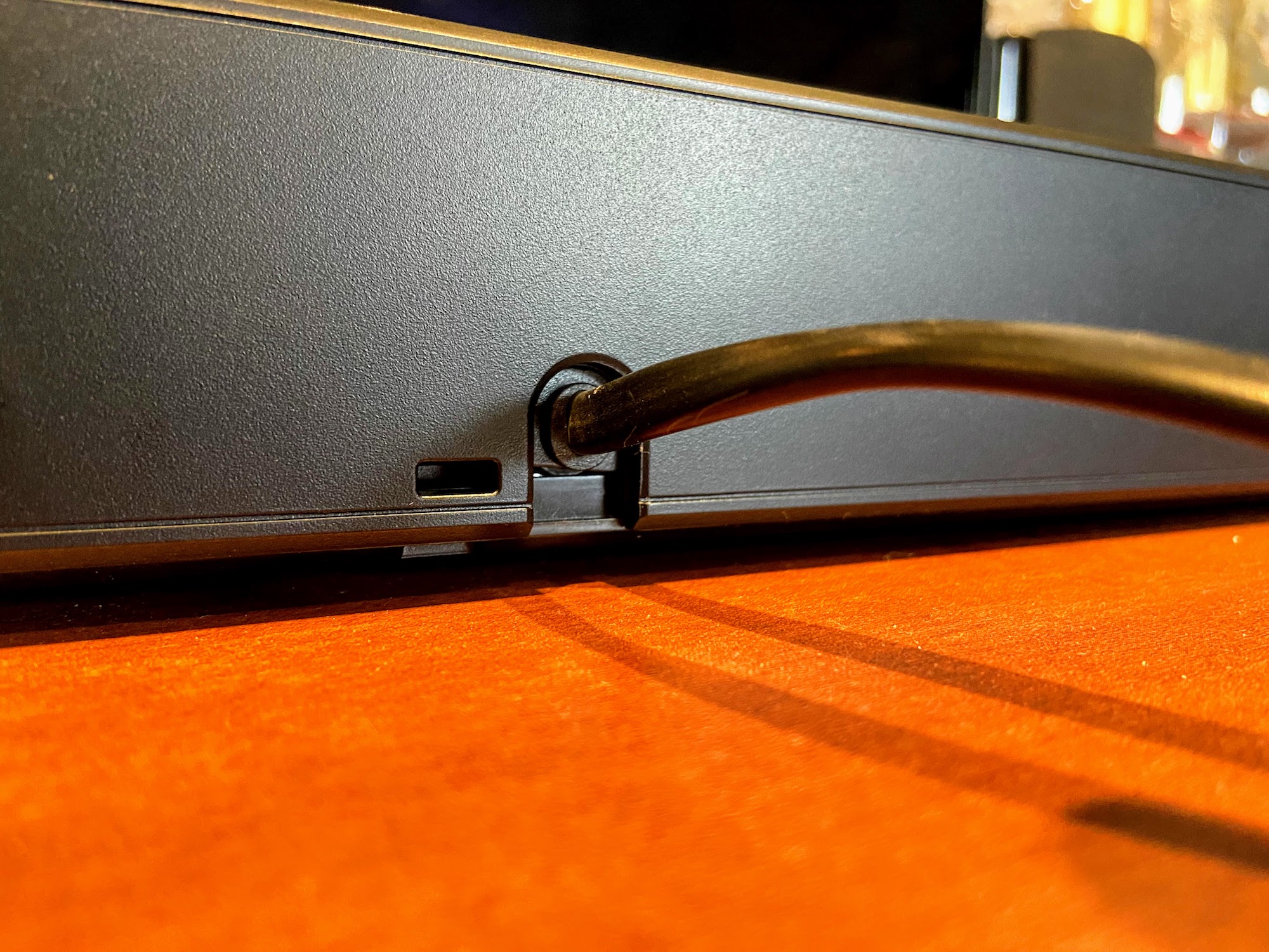 LG SP9YA Dolby Atmos soundbar power cord.