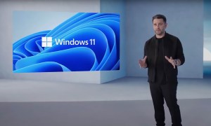 panos panay at the Windows 11 event.