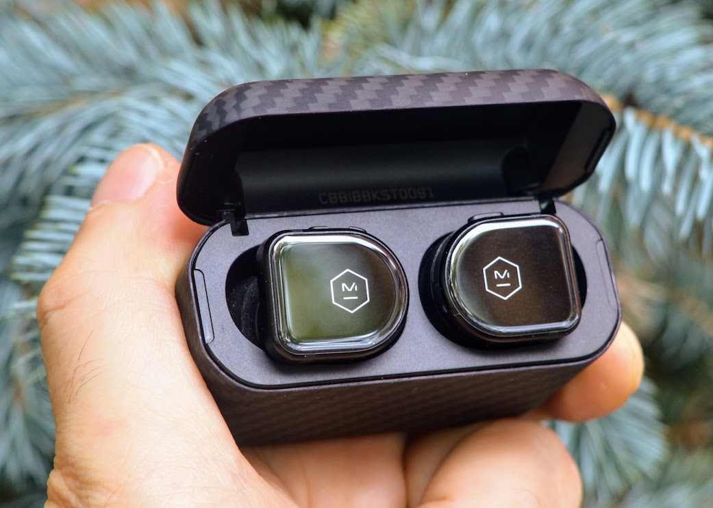 Master & Dynamic MW08 Sport true wireless earbuds.