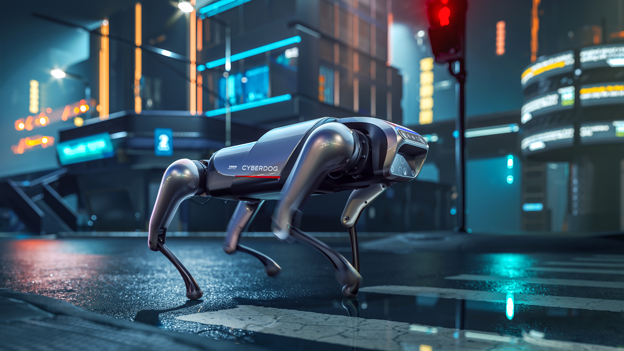 watch xiaomis first video featuring its robotic cyberdog xiaomi