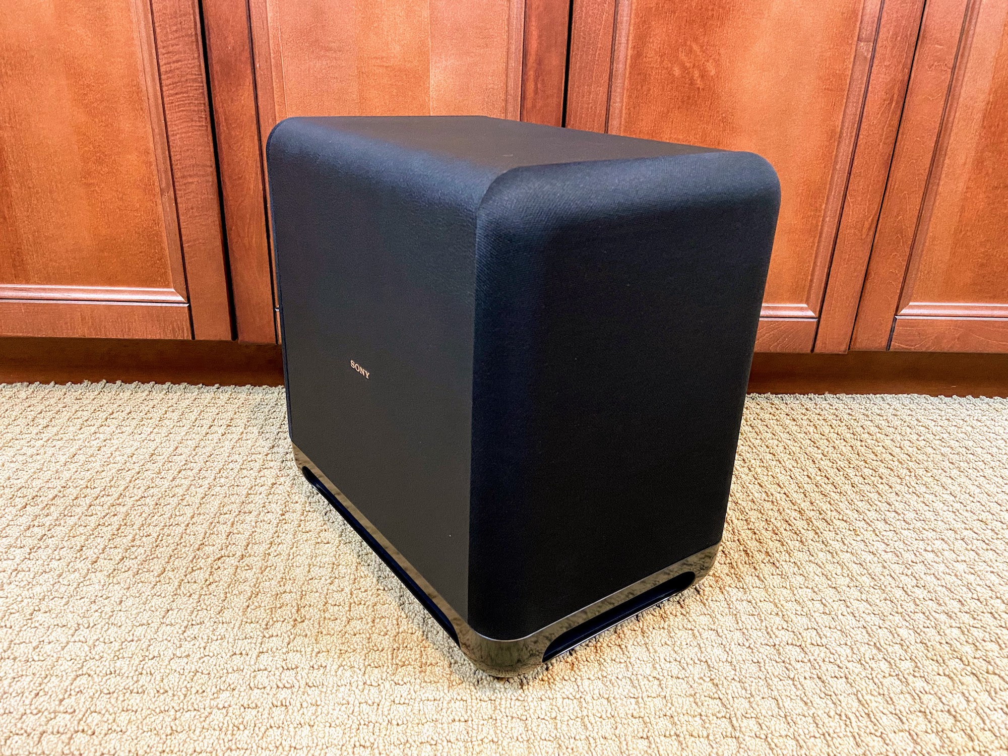 Sony SA-SW5 wireless subwoofer.