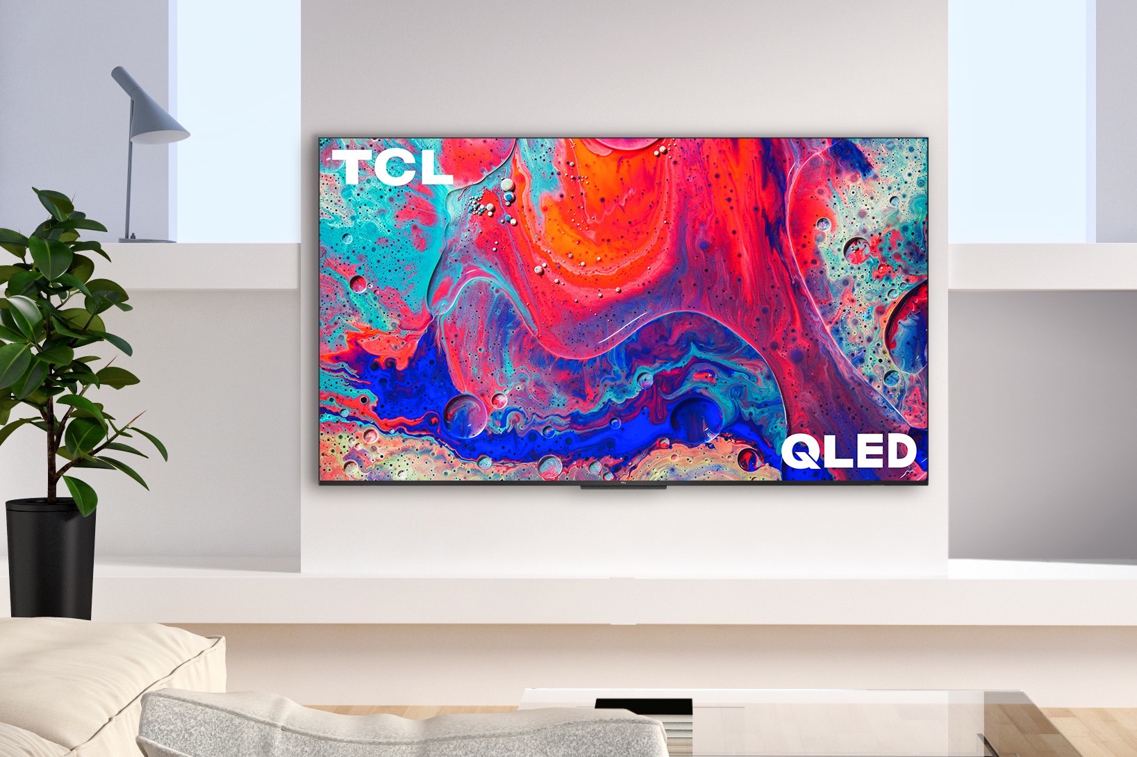 TCL's 5-Series 4K QLED Google TV.