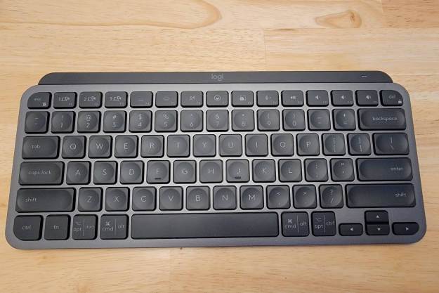 Logitech MX Keys Mini looks great in graphite.