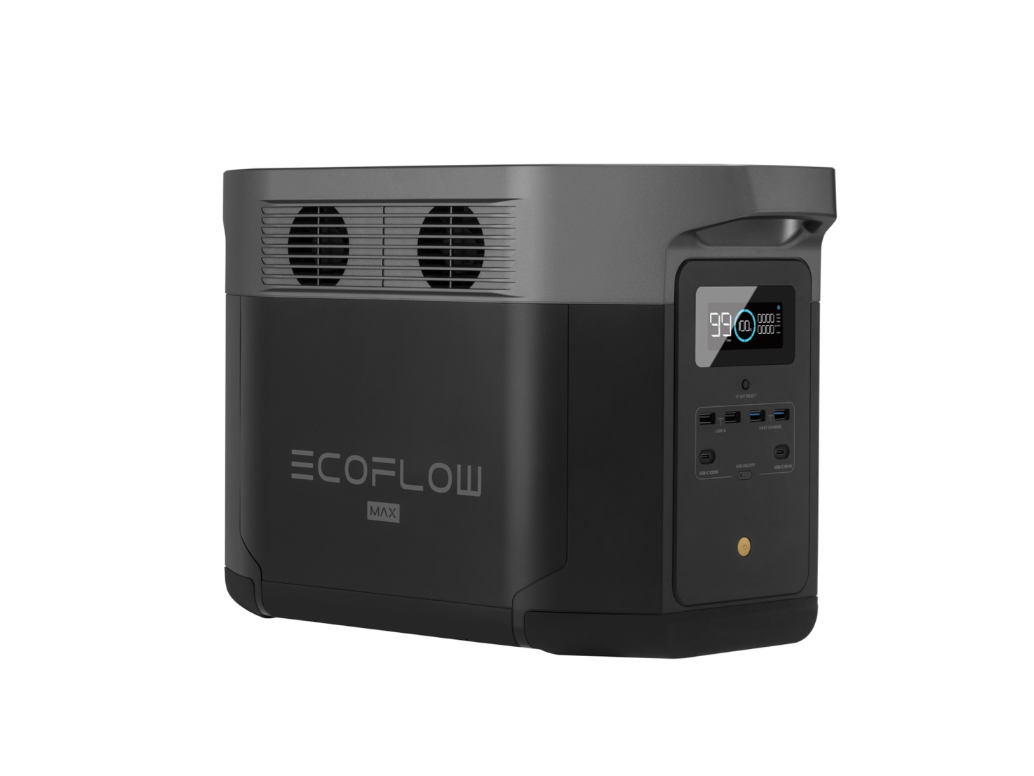 EcoFlow Delta Max on white background.