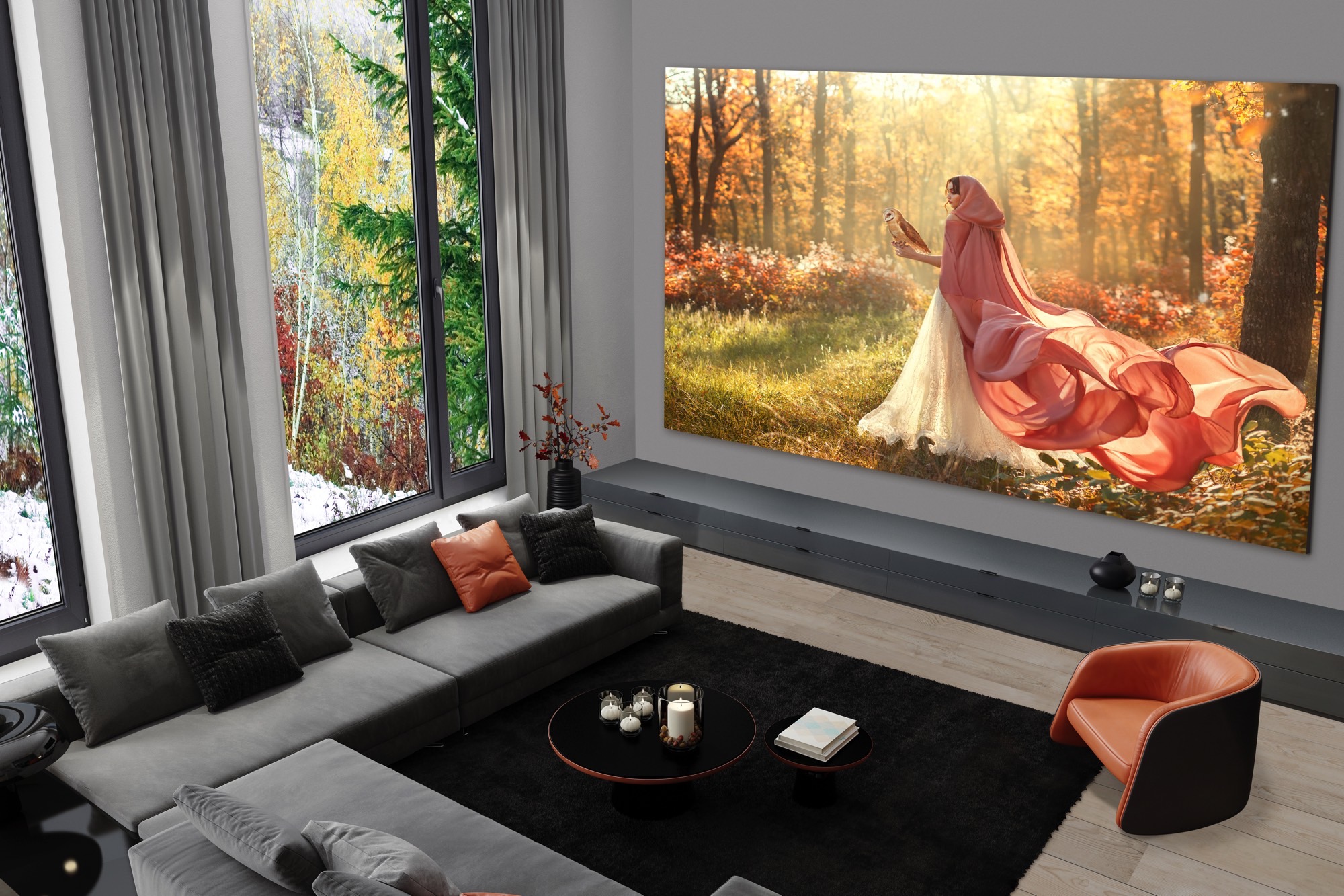 LG DVLED Extreme Home Cinema TV.