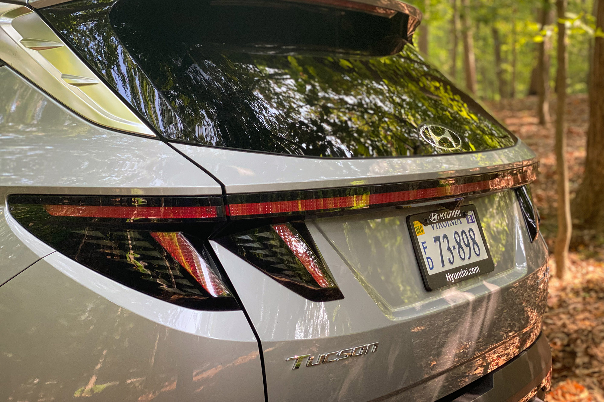 2022 hyundai tucson hybrid limited awd rear lights