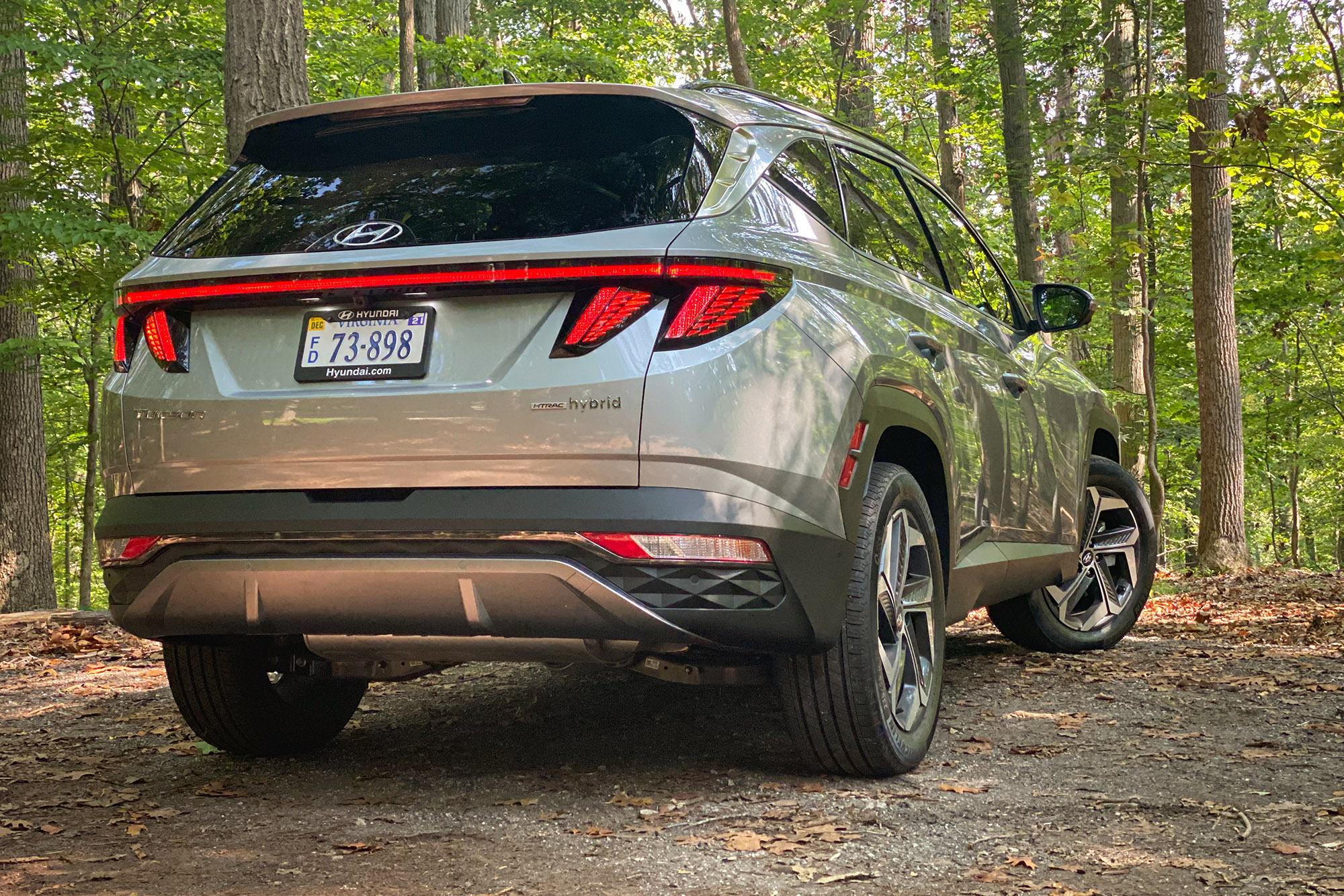 2022 hyundai tucson hybrid limited awd rear