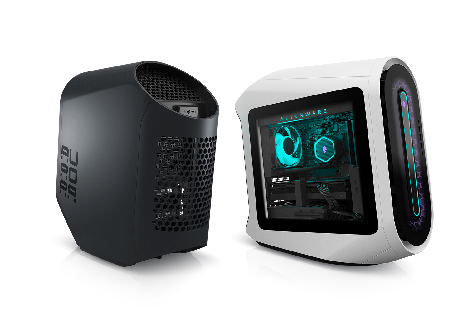 alienware new aurora adds clear side panel better airflow desktop