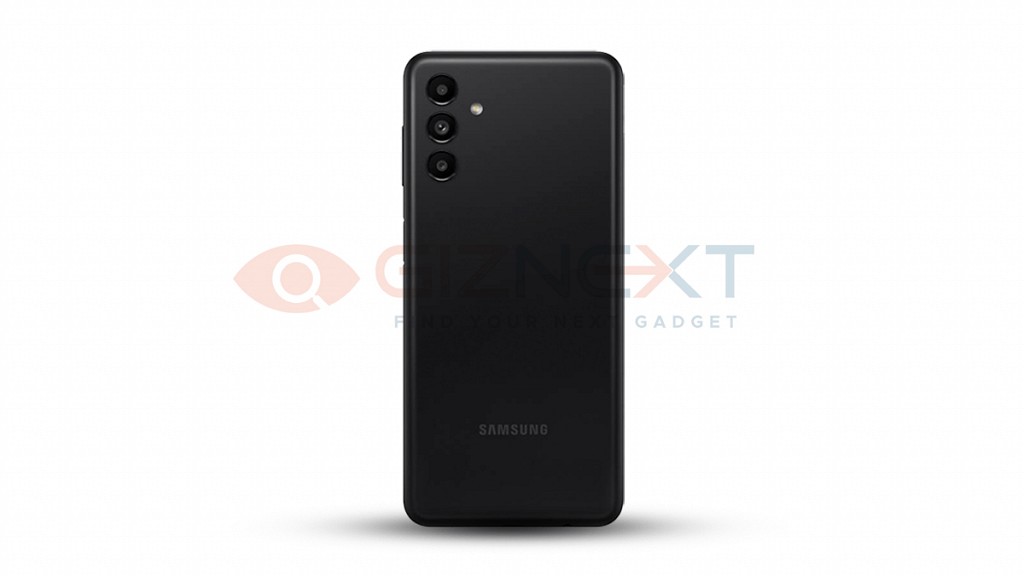 The rear panel of the Samsung Galaxy A13 5G.