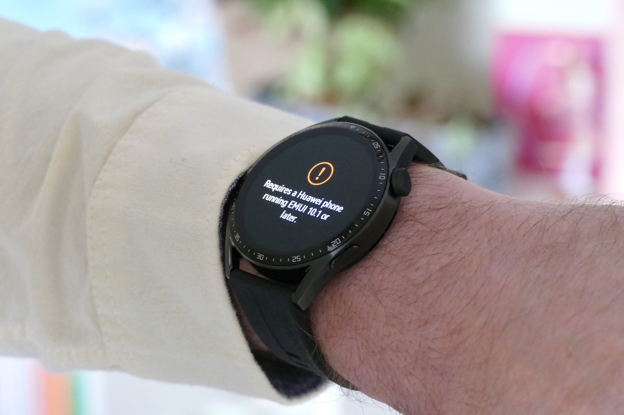 Huawei Watch GT 3 needs Huawei phone.