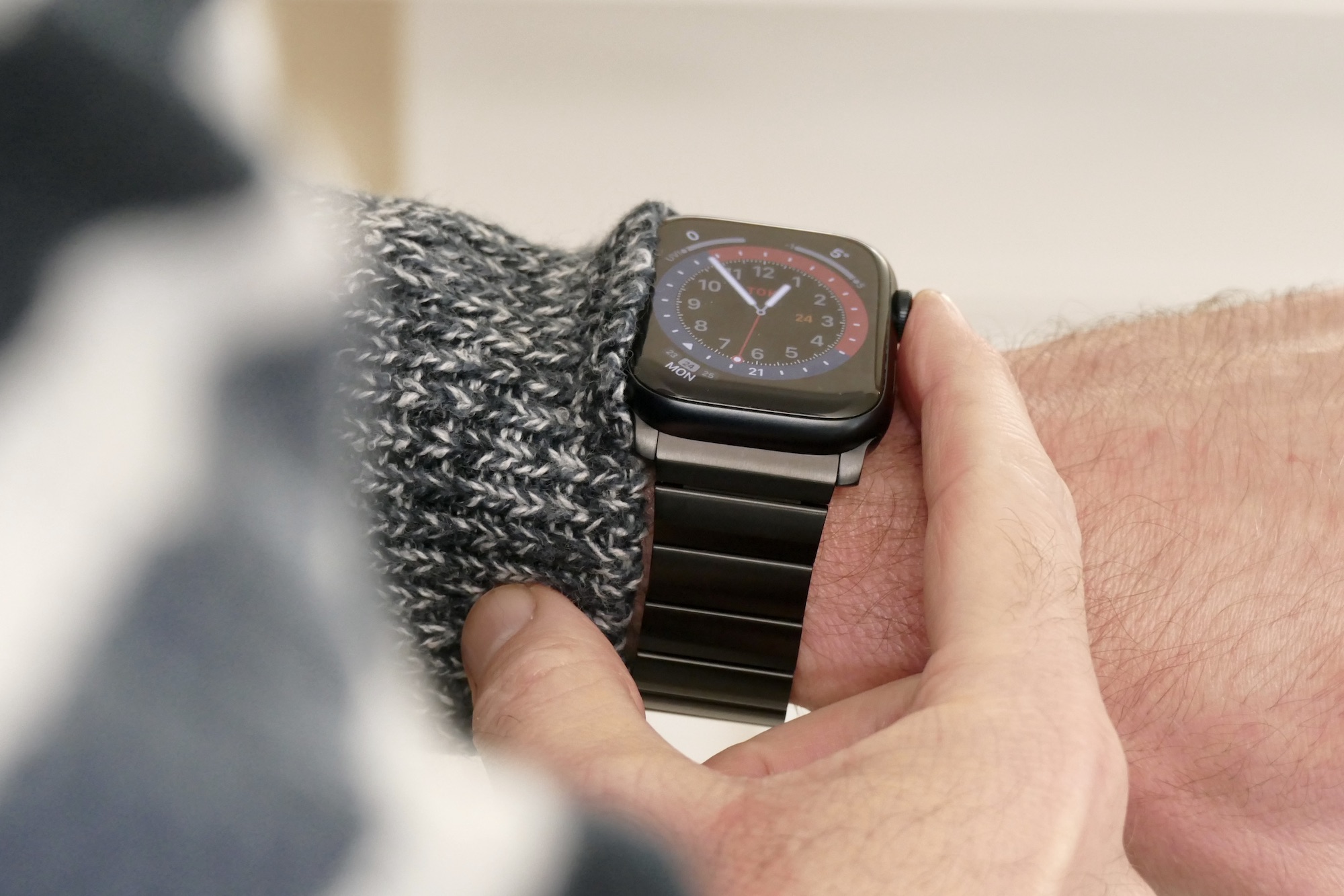 how to build a great apple watch band collection nomad titanium face