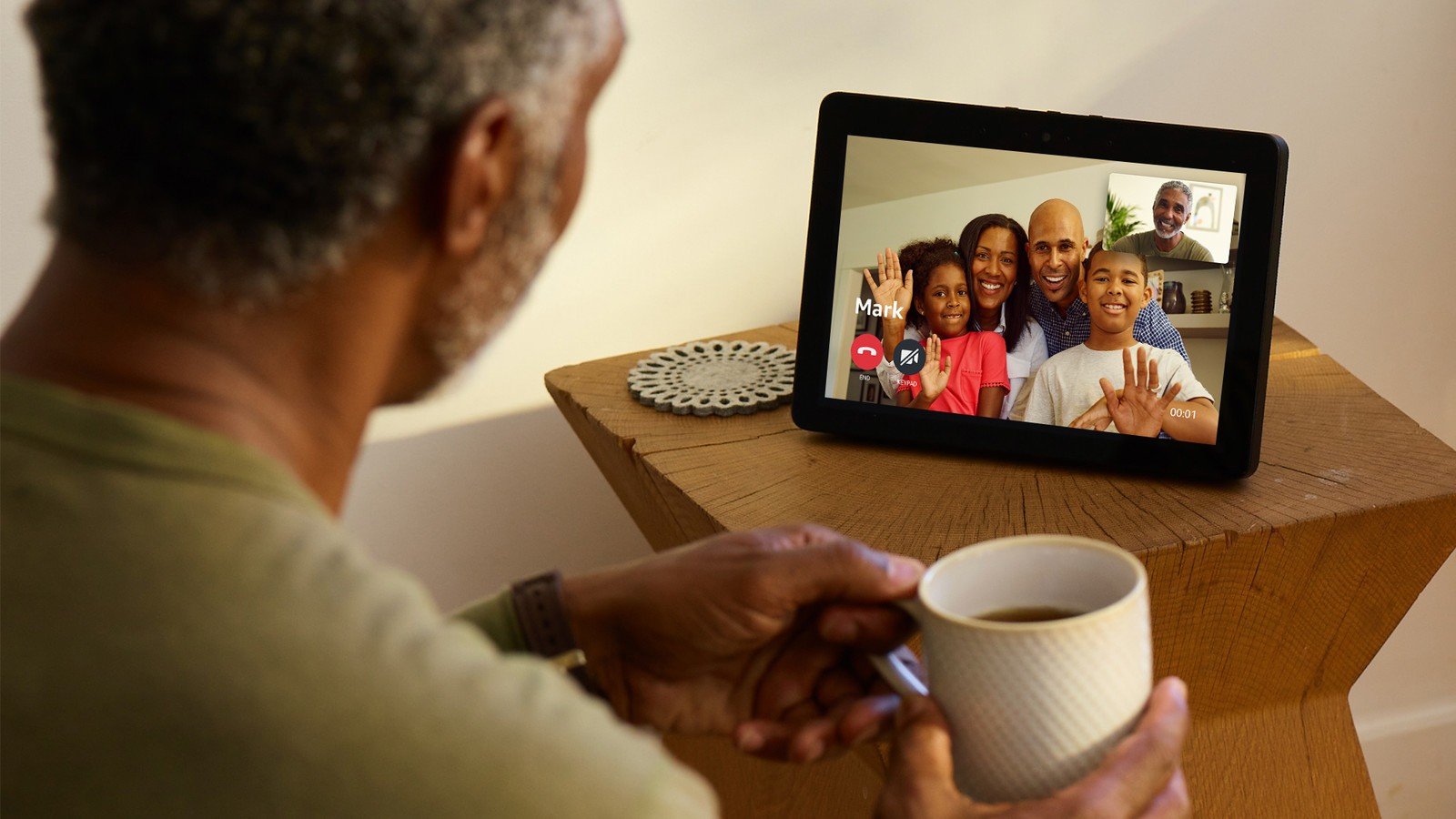 best smart devices for elderly echo show family call