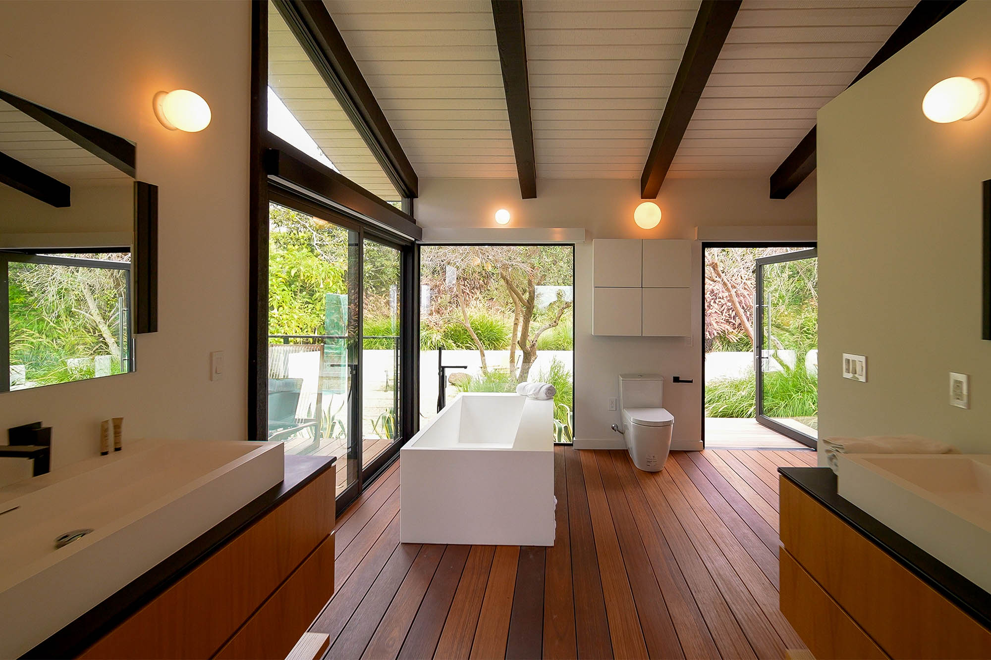 The bathroom in Genius Home's fourth featured home.