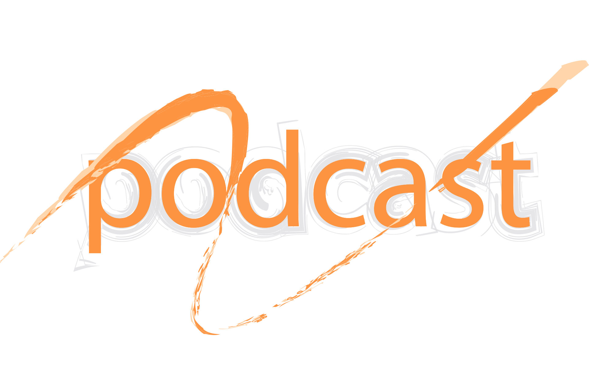 how to listen podcasts mac podcast orange pixabay