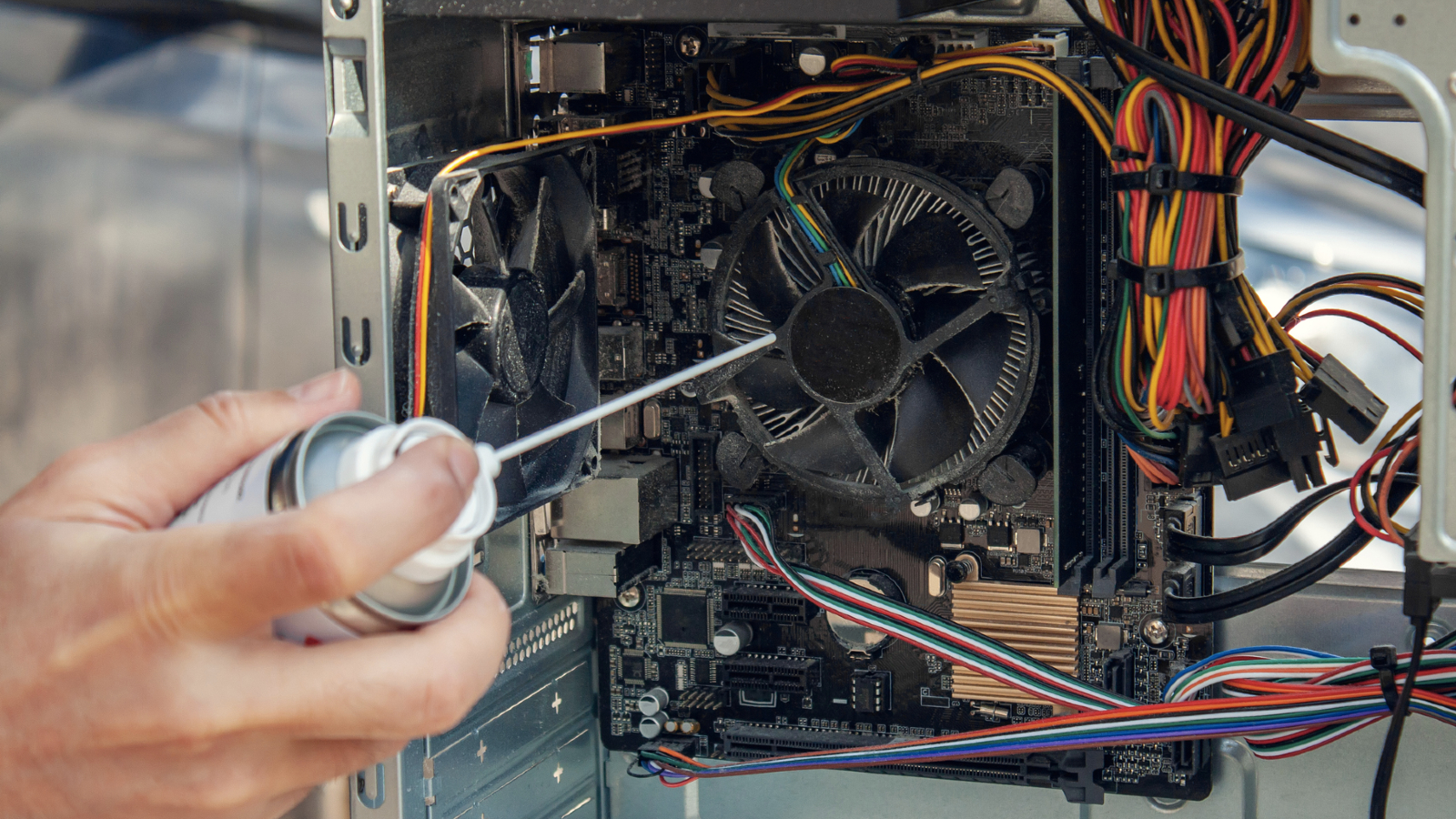 how to clean inside of desktop pc cleaning