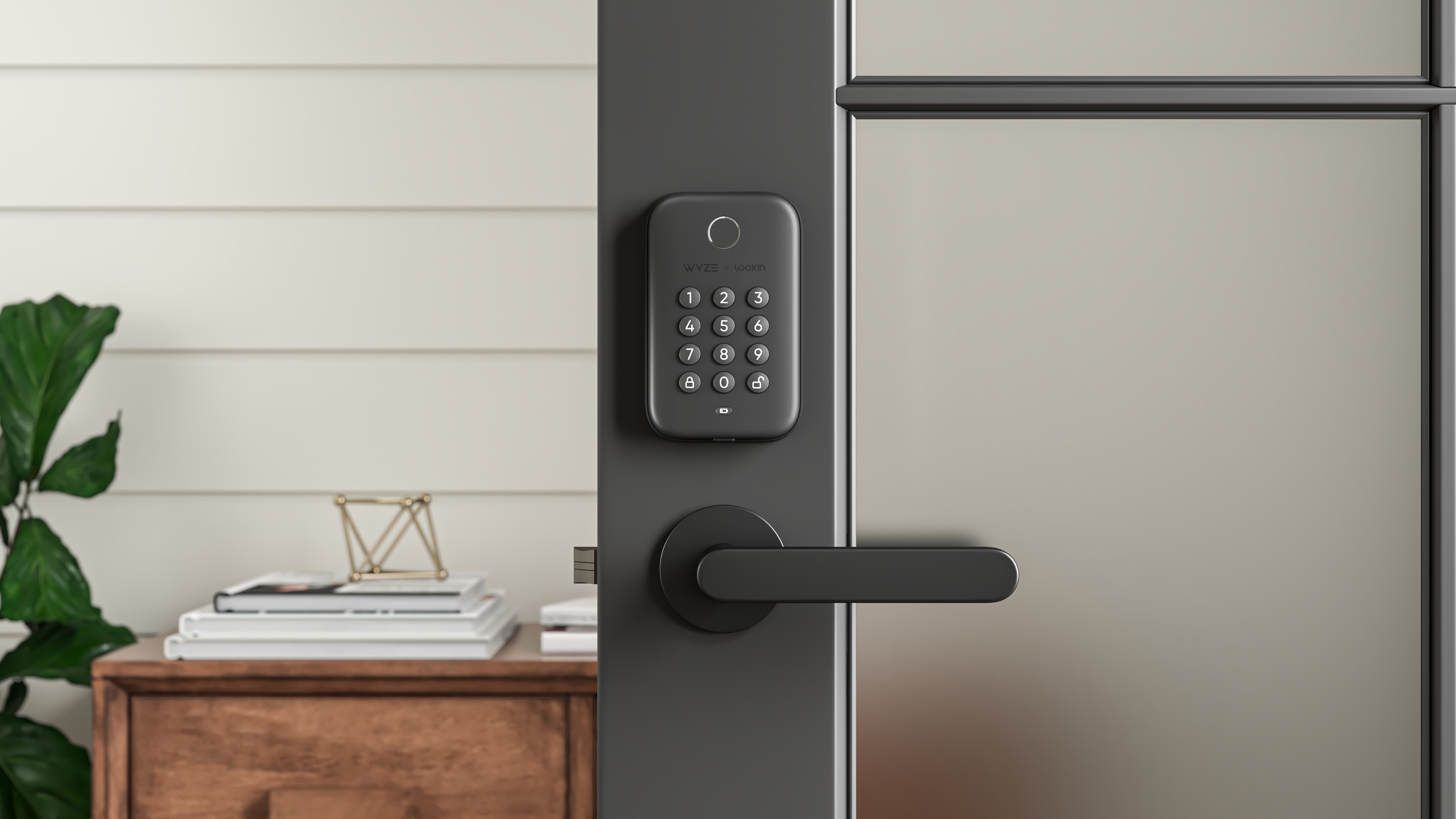 wyze lock bolt smart fingerprint scanner