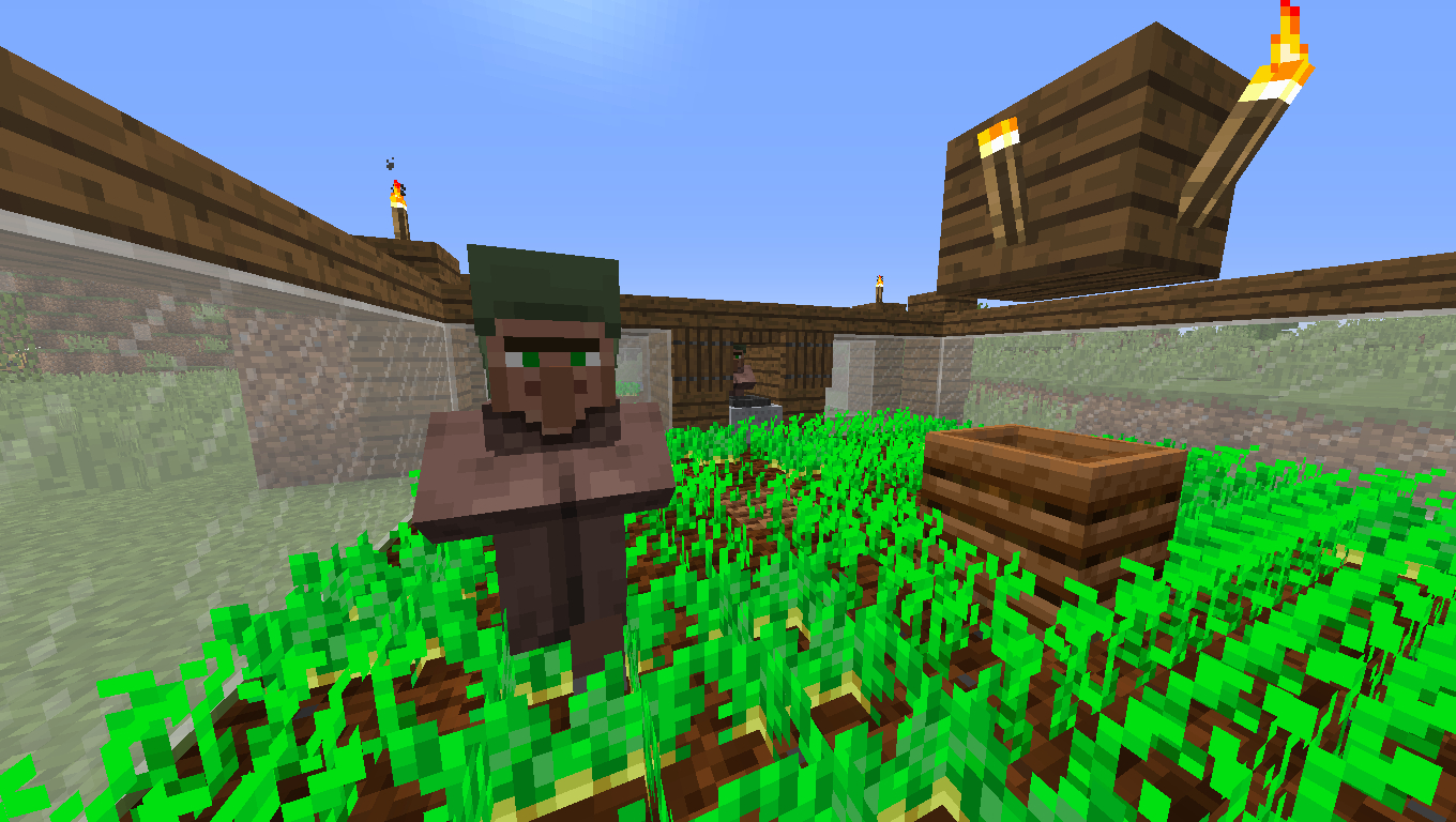 how to breed villagers in minecraft farmer