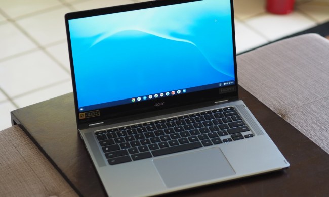 The Acer Chromebook 514 on a table.