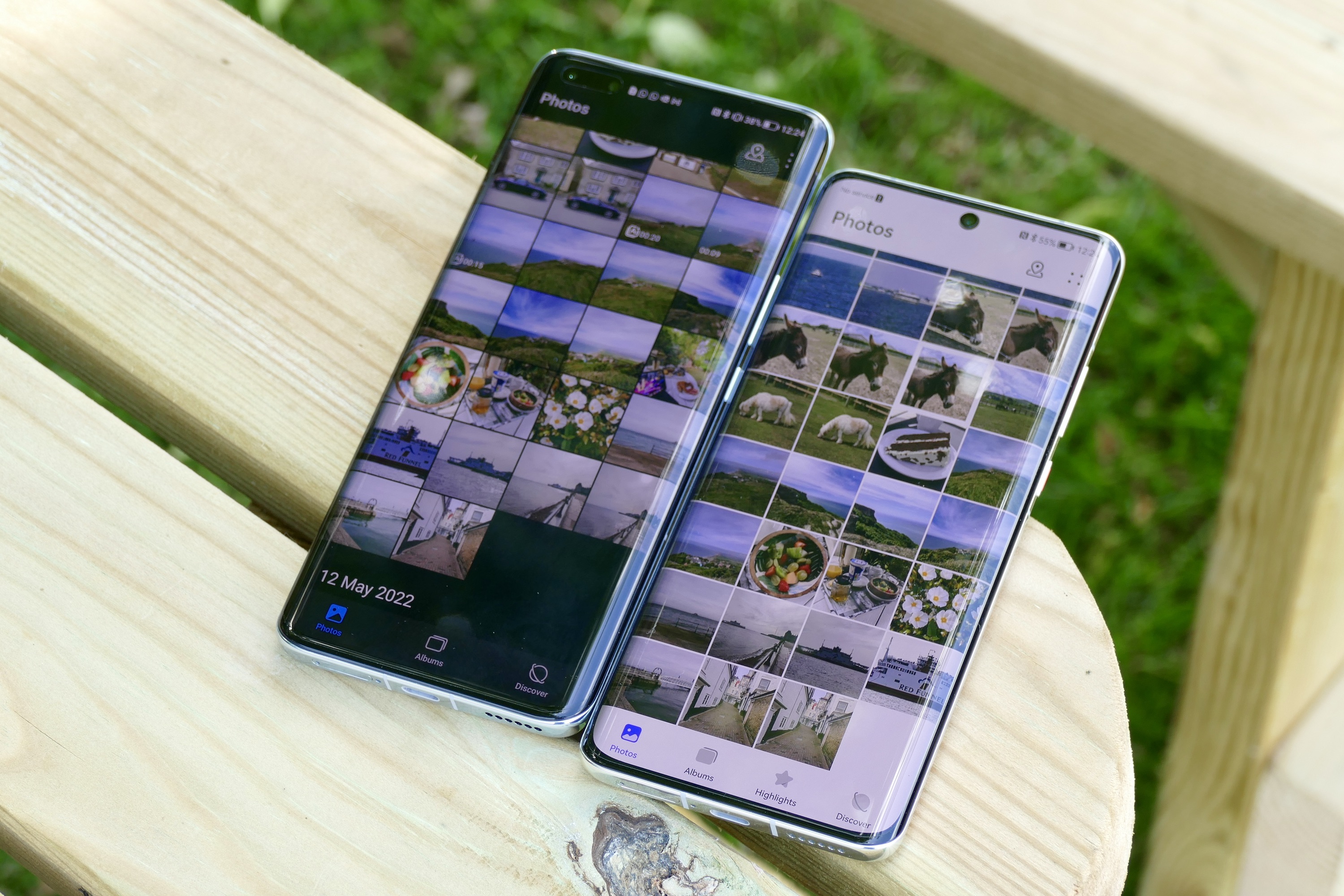 Huawei P50 Pro and Honor Magic4 Pro's Gallery app..