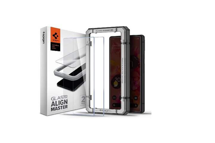 Spigen Tempered Glass Screen Protector for Pixel 6.