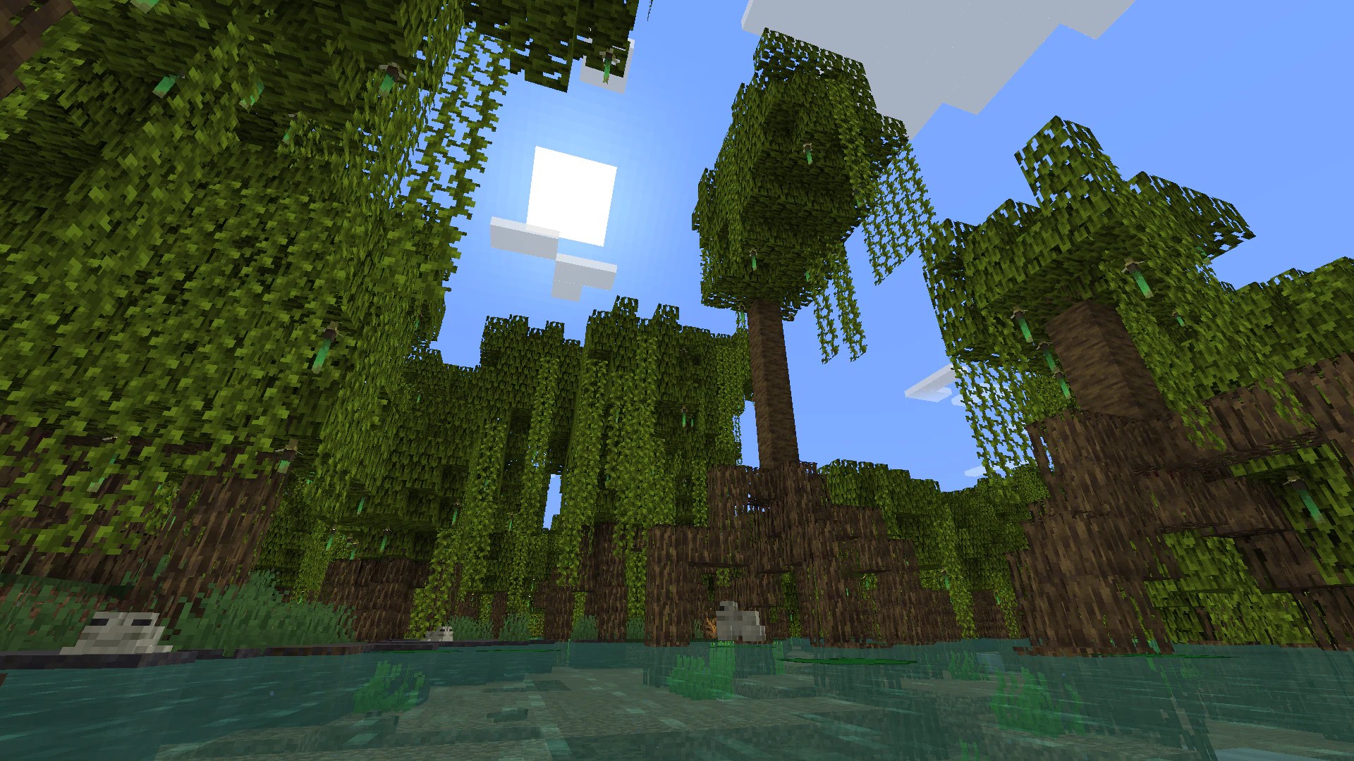 mangrove trees in minecraft tree