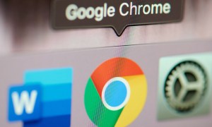 Google Chrome icon in mac dock.