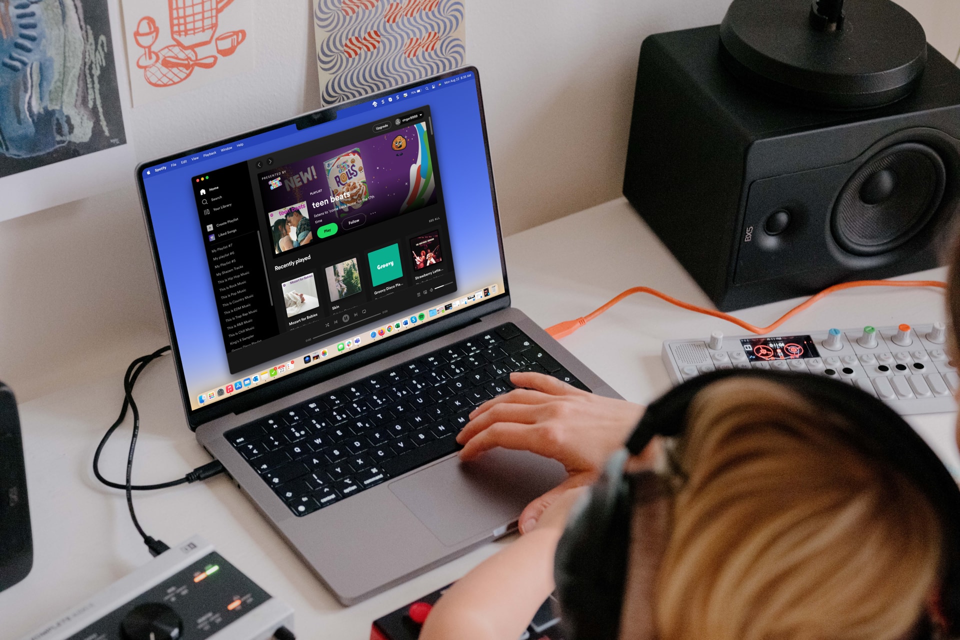 how to get spotify on macbook desktop listening headphones