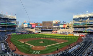 Photo of Yankee Stadium.