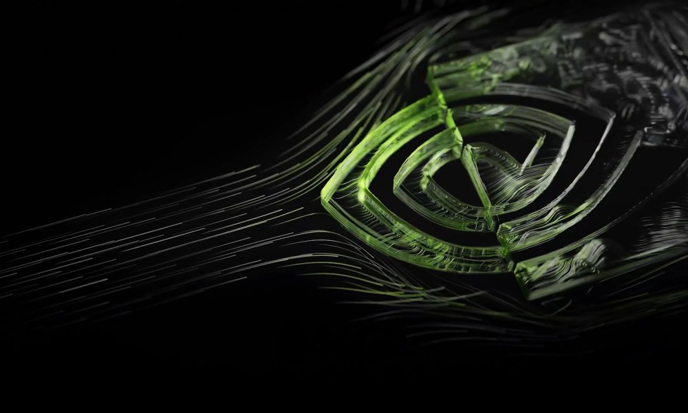 Nvidia logo.