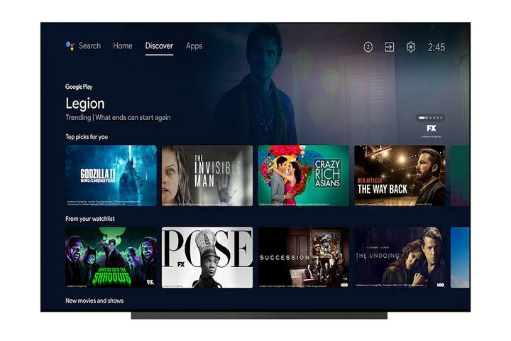 android tv tips and tricks watchlist content on homepage