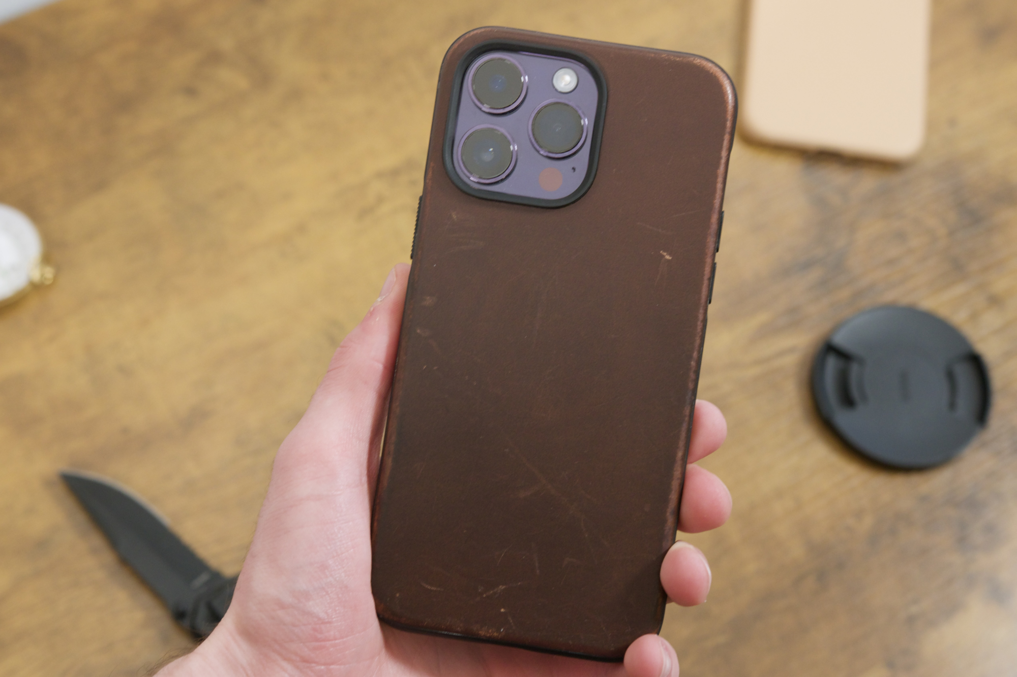 nomad iphone 14 modern leather case review pro 3