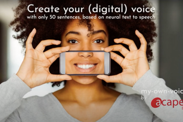 acapela group voice cloning ad