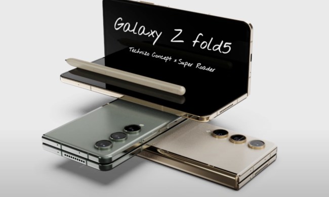 Concept render of the Samsung Galaxy Z Fold 5.