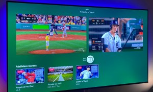 Apple TV's multiview feature as seen with Friday Night Baseball.