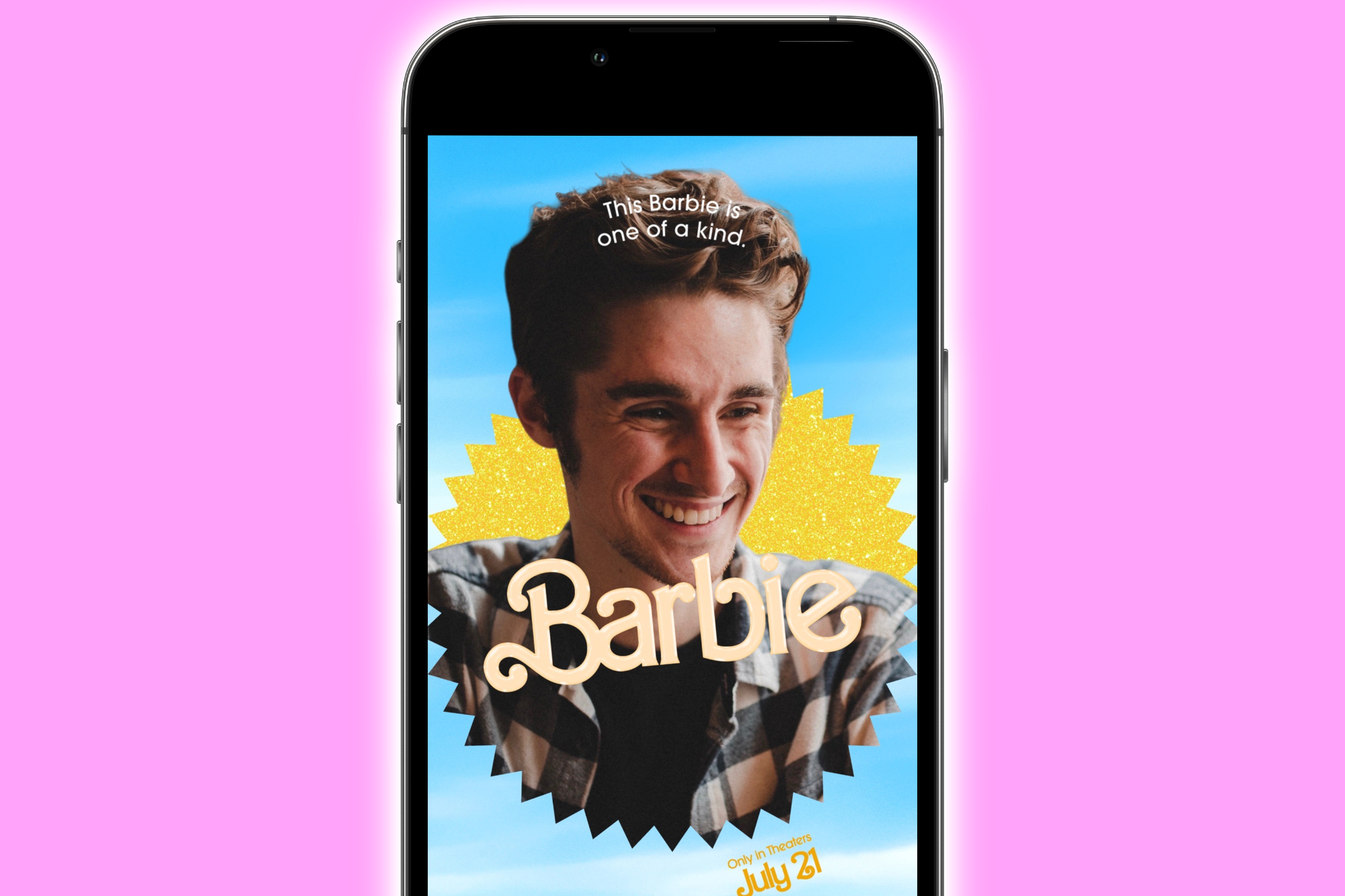 barbie selfie generator movie poster how to phone