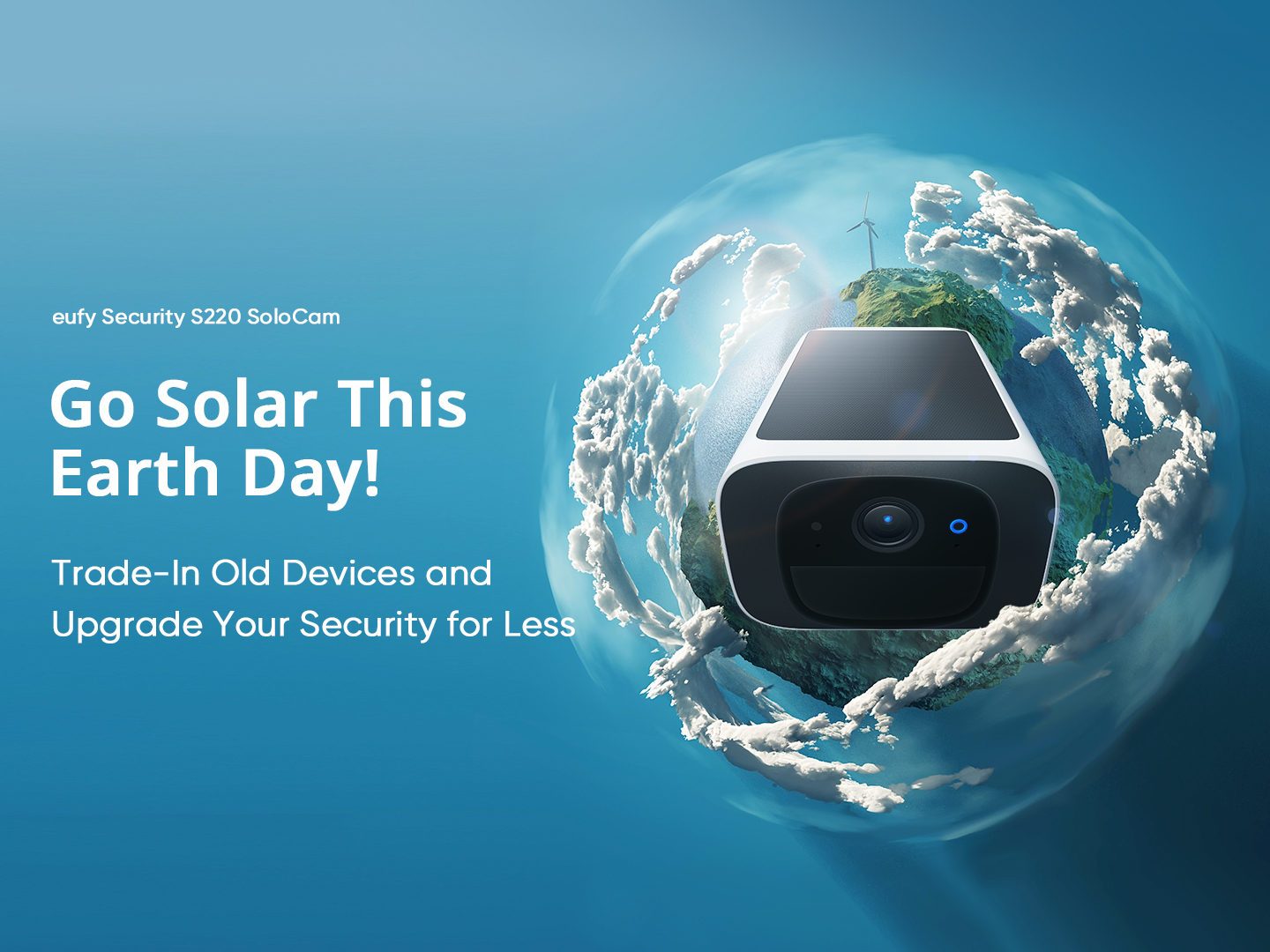 eufy Security S220 SoloCam Earth Day promo