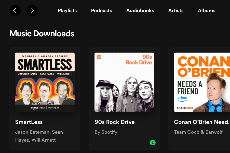 how to download songs from spotify music desktop downloads folder close